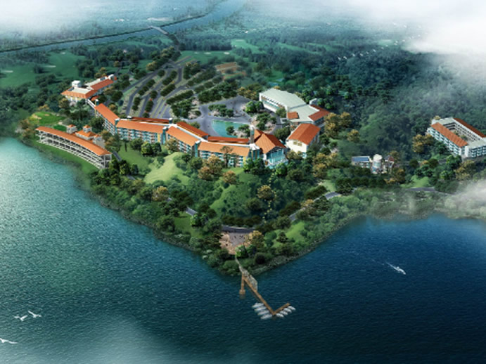 威海文登天沐温泉高尓夫练习场俱乐部设计